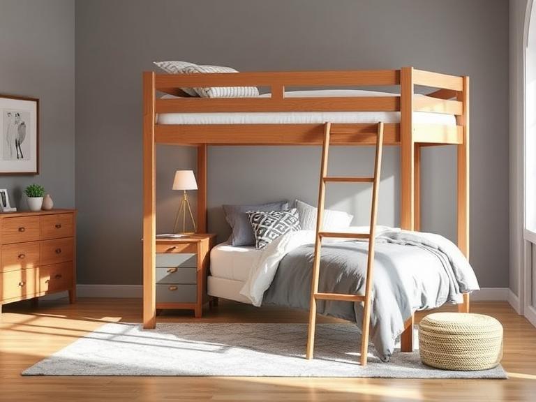 Loft Beds: The Stylish Space-Saving Solution Your Bedroom Needs